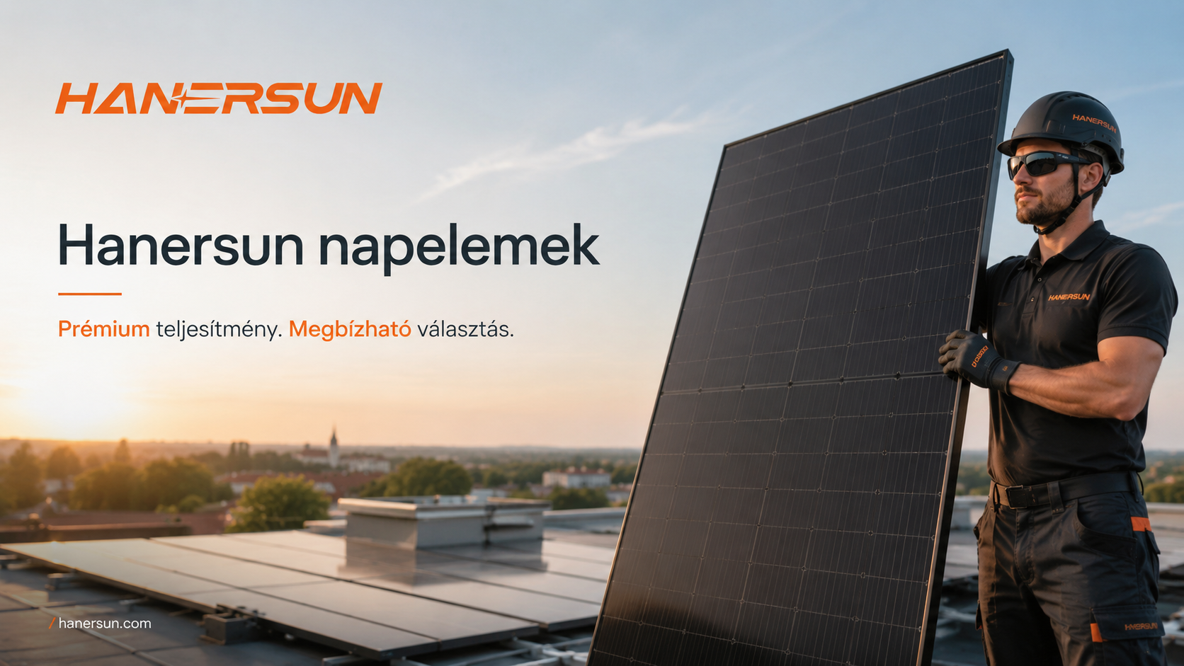 Hanersun napelemek és HItouch 6N N-TOPCon technológia